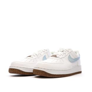 Baskets Blanches/Bleu Homme Nike Air Force 1 07 vue 6