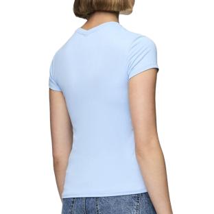 T-Shirt Bleu Femme Pieces Fylla vue 2