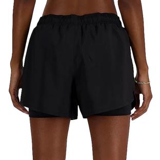 Short Noir Femme New Balance Sports vue 0