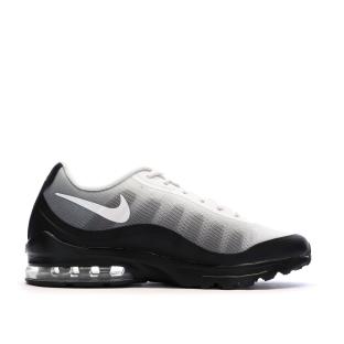 Baskets Blanches/Noires Homme Nike Air Max Invigor vue 2