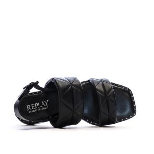 Replay Betty Padded Sandalen für Damen, schwarz Ansicht 0