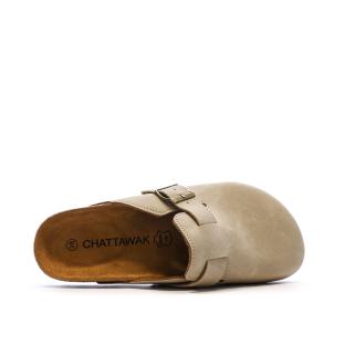 Sabots Beige Clair Femme Chattawak Dodge vue 0