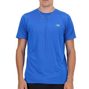 T-shirt Bleu Homme New Balance Run 22 pas cher