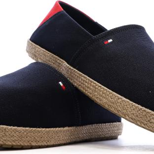 Espadrilles Noire Homme Tommy Hilfiger Core vue 0