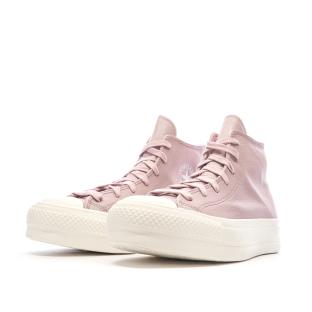 Rosafarbene Sneakers für Frauen Converse Chuck Taylor All Star Lift A07130C Ansicht 0