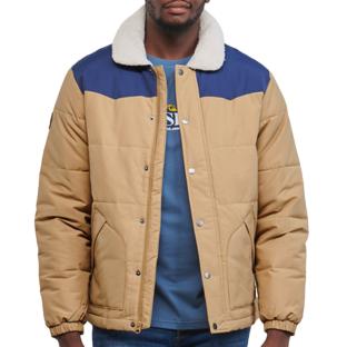 Manteau Beige Homme Quiksilver The Puffer vue 2