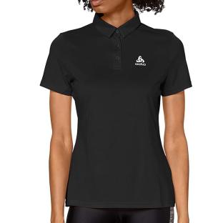 Polo Noir Femme Odlo Tina pas cher