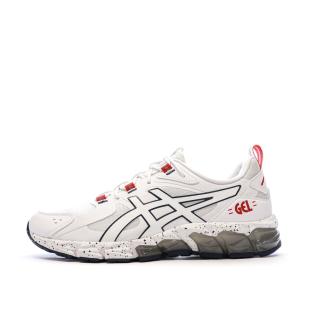 Chaussures de running Blanches/Marines Homme Asics Quantum pas cher