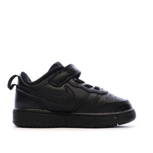 Baskets Noir Garçon Nike Court Borough Low Recraft vue 2