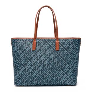 Sac Cabas Bleu Femme Tommy Hilfiger Th Monoplay vue 2