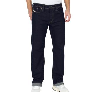 Dunkelblaue Slim-Fit-Jeans für Herren von Diesel Larkee- Ansicht 0