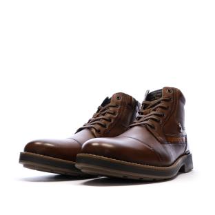 Boots Marron Homme Redskins Lessing vue 6