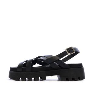 Sandales Noires Femme Pare Gabia Dafne vue 0