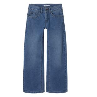 Jean Large Bleu Foncé Fille Name it Nkfrose Wide pas cher