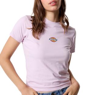 T-Shirt Rose Femme Dickies Maple vue 0