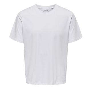 T-shirt Blanc Homme Only & Sons Chinois pas cher