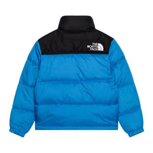 Doudoune Bleu Garçon The North Face Teen 1996 Retro Nuptse vue 2