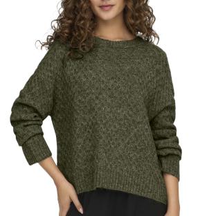 Pull Kaki Femme JDY Bigum pas cher