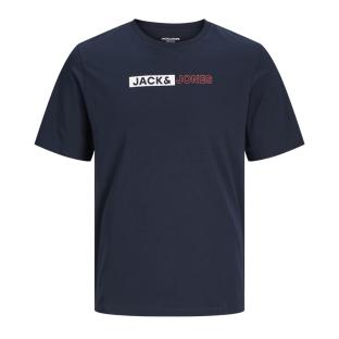 T-shirt Marine Garçon Jack & Jones Blaz pas cher