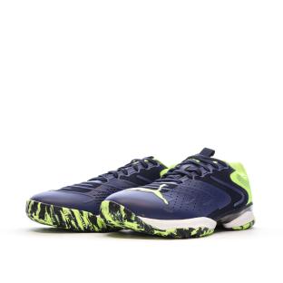 Chaussures de Padel Marine/Jaune Mixte Puma Solarattack RCT vue 6