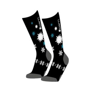 Duo Chaussettes Noires/Turquoises Enfant Cairn Spirit pas cher