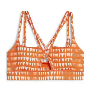 Brassière Orange Femme Puma Lemlem Impact pas cher