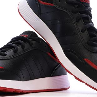 Zapatillas Adidas Tensaur Switch para niño, negras/blancas ver 0