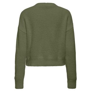 Gilet Kaki Femme Only Pio vue 2