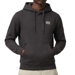 Sweat Gris Homme G-Star RAW Logo Hooded vue 0