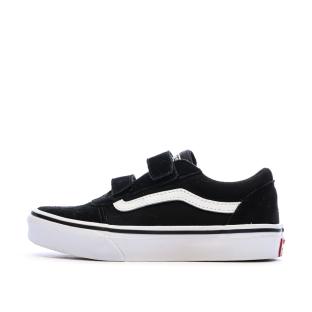 Baskets Noires/Blanches Garçon/Fille Vans Wards pas cher