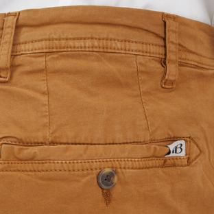 Chino Marron Homme Paname Brothers Costa vue 3