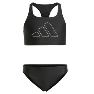 Maillot de bain Noir Fille Adidas Big Bars vue 0