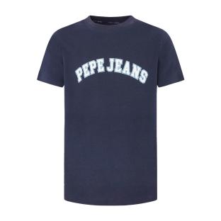 T-shirt Marine Homme Pepe jeans Clement pas cher