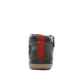 Baskets Vert Garçon KickersSonistreet vue 0