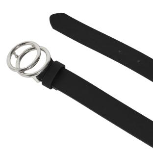 Ceinture Noire/Argent Femme Only Asmi vue 0