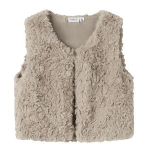Gilet Beige Fille Name it Fnano pas cher