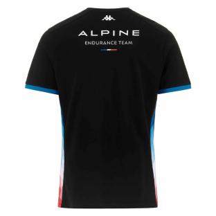 T-shirt Noir Homme Kappa Adirend vue 2