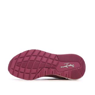 Baskets Rose/Beige Femme Pepe jeans Marlon vue 0