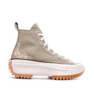 Baskets Taupe Femme Converse Run Star Hike A09163C vue 2