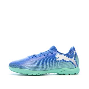 Chaussures de Foot Bleues Homme Puma Future 7 Play TT pas cher