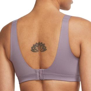 Brassière de Sport Mauve Femme Nike Alpha vue 2