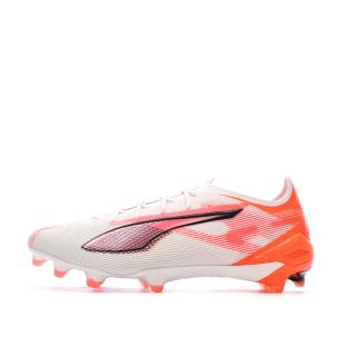 Chaussures de football Blanches/Oranges Homme Puma Ultra 5 Ultimate vue 0