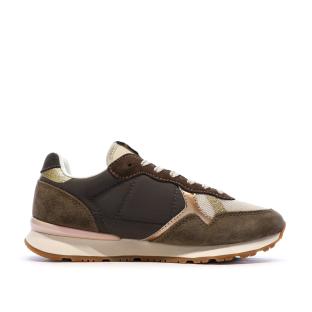Baskets Marrons Femme Pepe jeans Brit Mixt vue 2