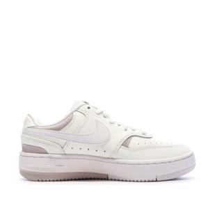 Baskets Ecru/Mauve Femme Nike Gamma vue 0