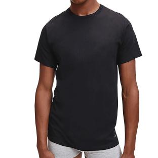 Lot x3 T-shirts Noir Homme Calvin Klein vue 2