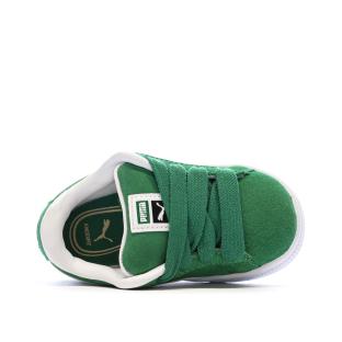 Baskets Verte Garçon Puma Suede XL vue 4