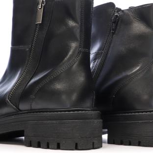 Bottines Noir Femme Geox Iridea vue 7