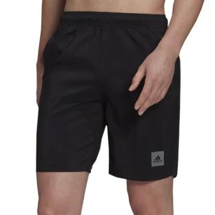 Short de Bain Noir Homme Adidas Solid HC8558 pas cher