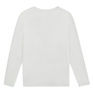 T-Shirt Manches Longues Blanc Femme TBS LUGDOTEE vue 0