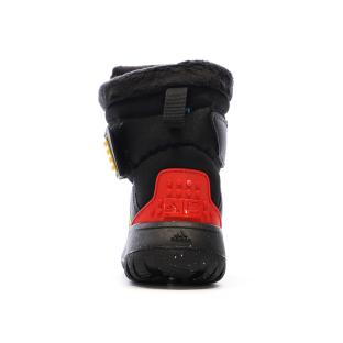 Boots Noires Garçon Adidas Lego Winterplay vue 3
